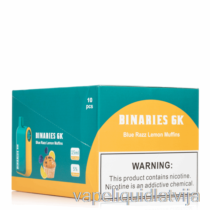 [10-pack] Horizon Binārie 6k 6000 Vienreizējās Lietošanas Vape šķidrums